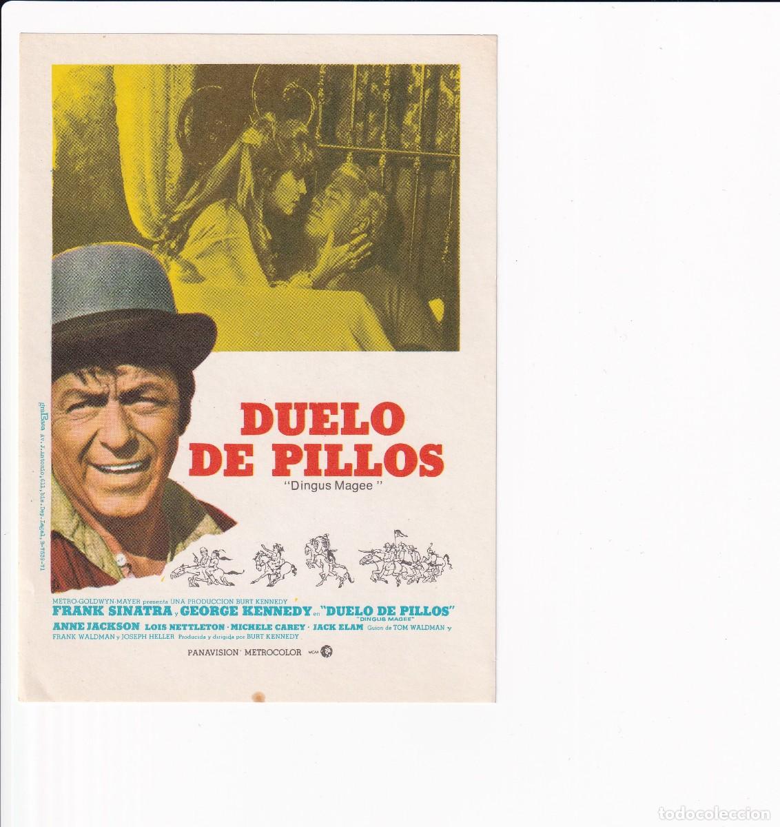 Cine: DUELO DE PILLOS .- FRANK SINATRA - Foto 1