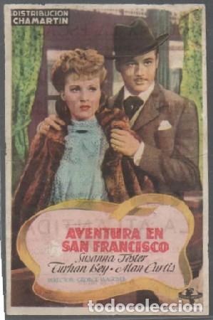 Cine: PROGRAMA DE CINE. AVENTURA EN SAN FRANCISCO PC-6821 ,2 - Foto 1