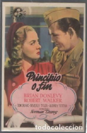 Cine: PROGRAMA DE CINE. PRINCIPIO O FIN PC-6824 - Foto 1