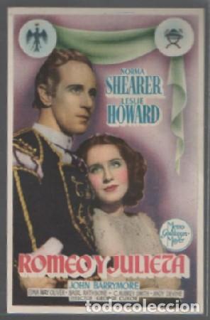 Cine: PROGRAMA DE CINE. ROMEO Y JULIETA PC-6832 - Foto 1