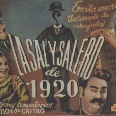 Cine: F9595 LA SAL Y SALERO DE 1920