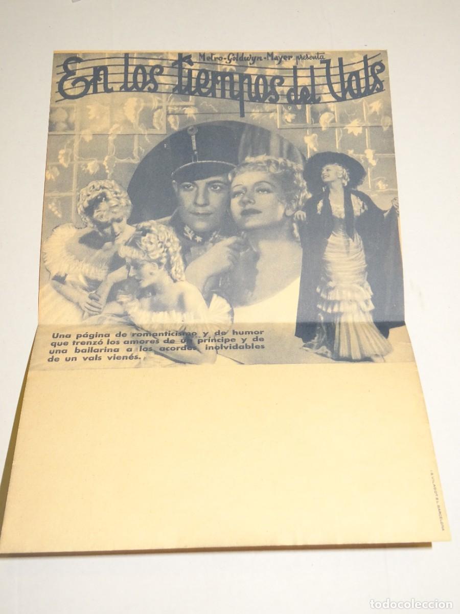 Cine: PROGRAMA DE CINE - EN LOS TIEMPOS DEL VALS - BUEN ESTADO - Foto 2