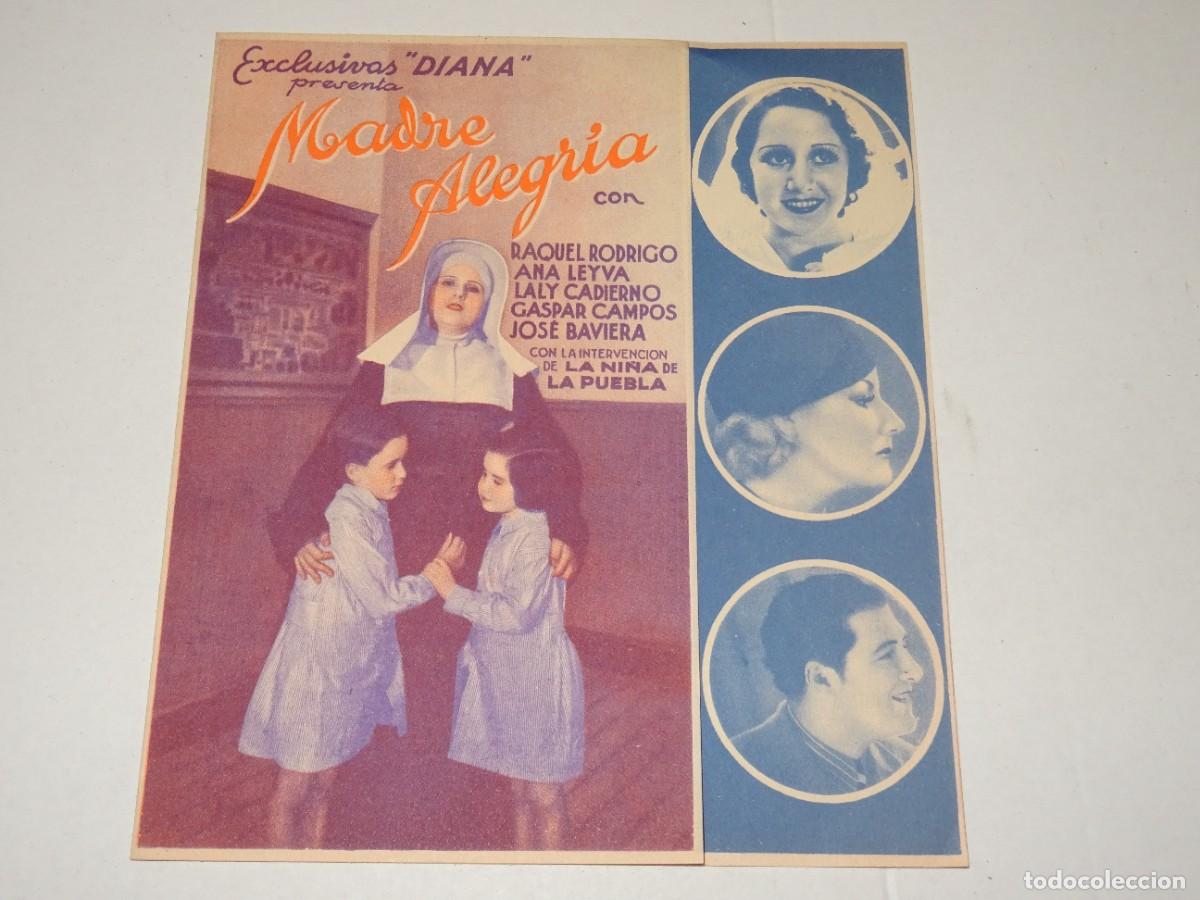 Cine: PROGRAMA DE CINE - MADRE ALEGRIA - BUEN ESTADO - Foto 1