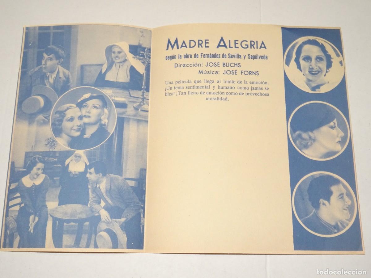 Cine: PROGRAMA DE CINE - MADRE ALEGRIA - BUEN ESTADO - Foto 2