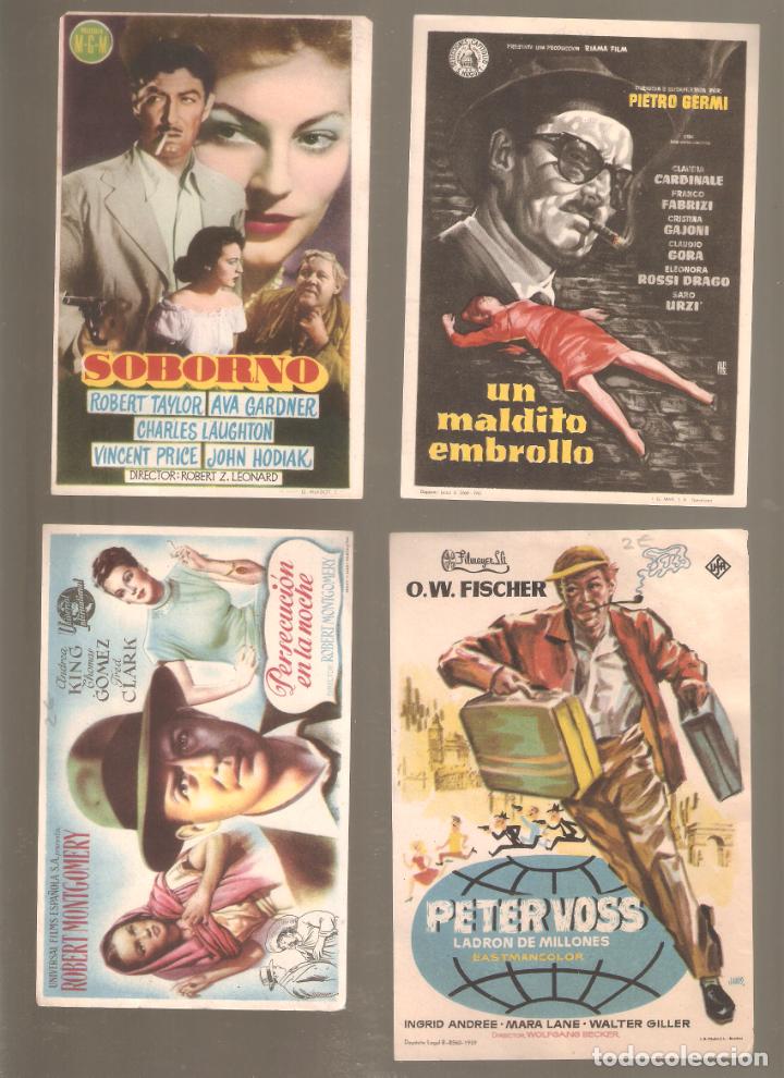 Cine: 5 Programas cine de tema cigarrilos, Tabaco. Lote 7. - Vell i Bell - Foto 3