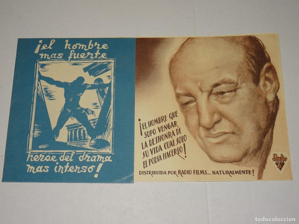 Cine: PROGRAMA DE CINE - SANSON EL SANS&Oacute;N MODERNO - BUEN ESTADO - Foto 1