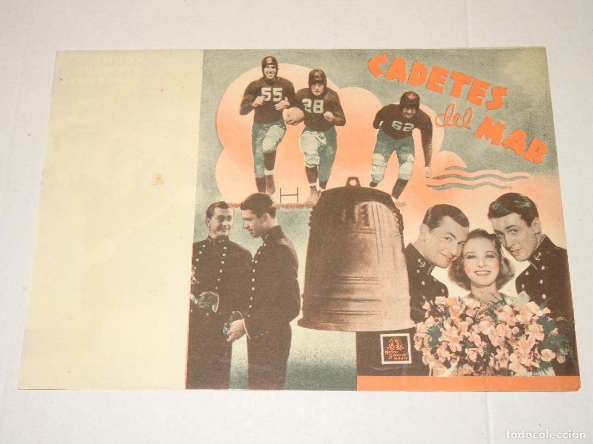 Cine: PROGRAMA DE CINE - CADETES DEL MAR - BUEN ESTADO - Foto 1