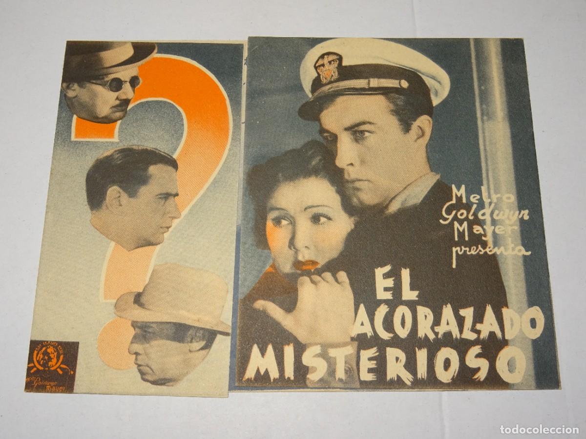 Cine: PROGRAMA DE CINE - EL ACORAZADO MISTERIOSO - BUEN ESTADO - Foto 1