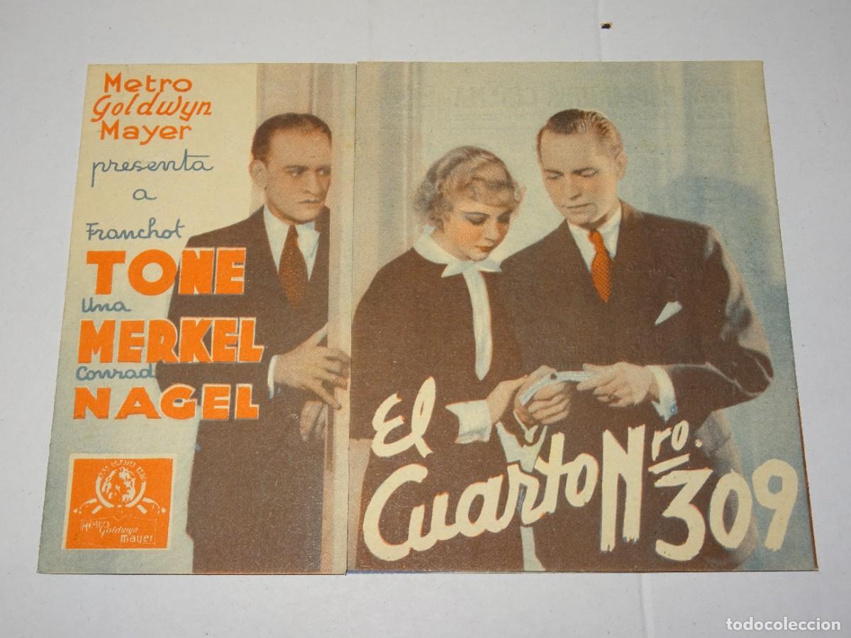 Cine: PROGRAMA DE CINE - EL CUARTO N. 309 - BUEN ESTADO - Foto 1