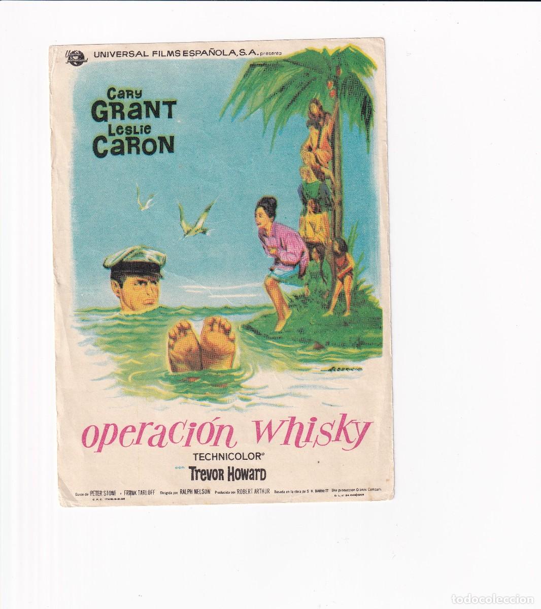 Cine: OPERACION WHISKY .- GARY GRANT - Foto 1