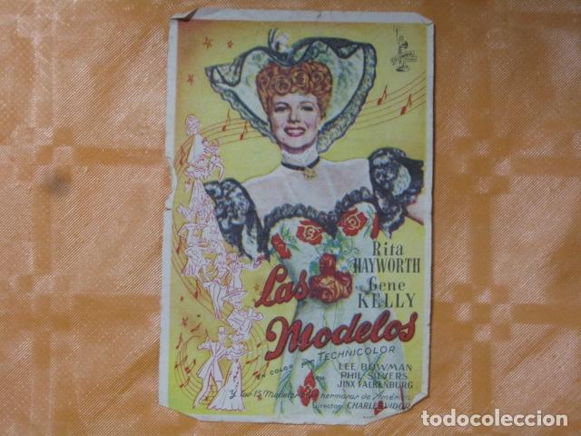 Cine: FOLLETO DE MANO LAS MODELOS - Foto 1