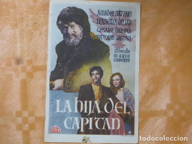 Cine: FOLLETO DE MANO LA HIJA DEL CAPITAN - Foto 1