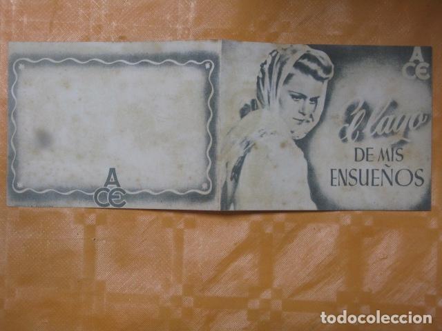 Cine: FOLLETO DE MANO EL LAGO DE MIS ENSUE&Ntilde;OS - Foto 1