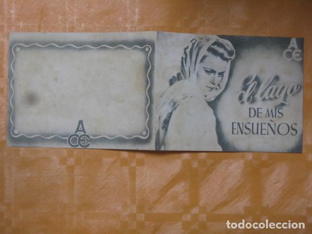 Cine: FOLLETO DE MANO EL LAGO DE MIS ENSUE&Ntilde;OS - Foto 1