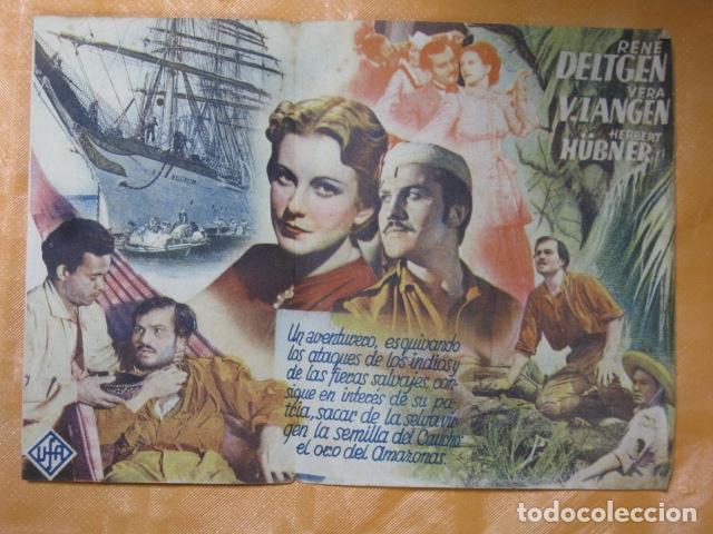 Cine: FOLLETO DE MANO CAUCHO - Foto 2
