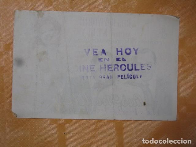 Cine: FOLLETO DE MANO LAS MODELOS - Foto 2
