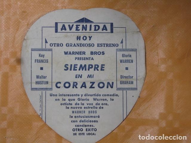 Cine: FOLLETO DE MANO SIEMPRE EN MI CORAZON - Foto 2