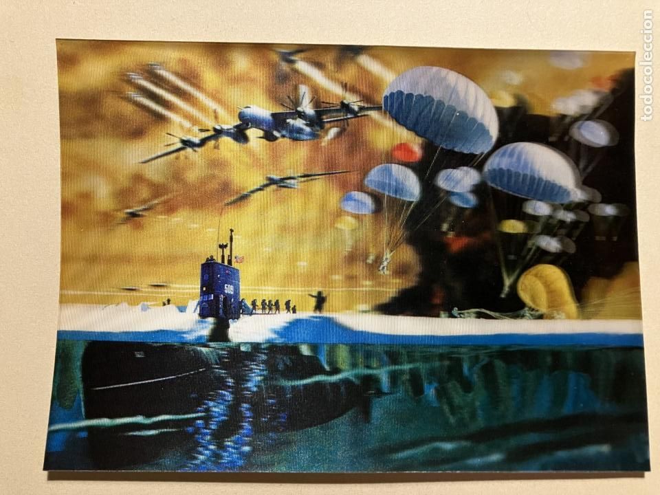 Cine: estacion polar cebra folleto de mano holografico original estreno perfecto estado