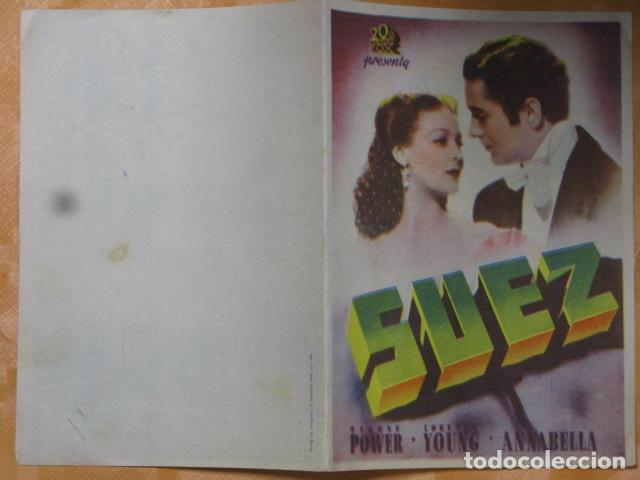 Cine: FOLLETO DE MANO SUEZ - Foto 1