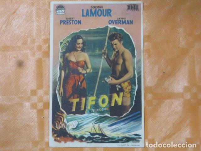 Cine: FOLLETO DE MANO TIFON - Foto 1