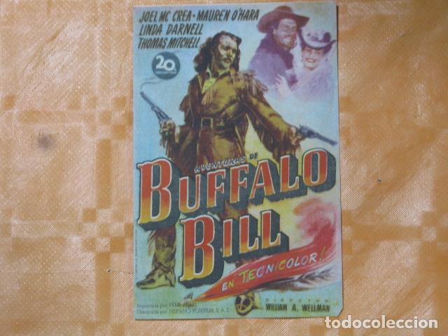 Cine: FOLLETO DE MANO BUFALO BILL - Foto 1