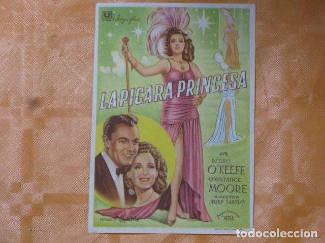Cine: FOLLETO DE MANO LA PICARA PRINCESA - Foto 1