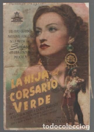 Cine: PROGRAMA DE CINE. LA HIJA DEL CORSARIO VERDE PC-6880 - Foto 1