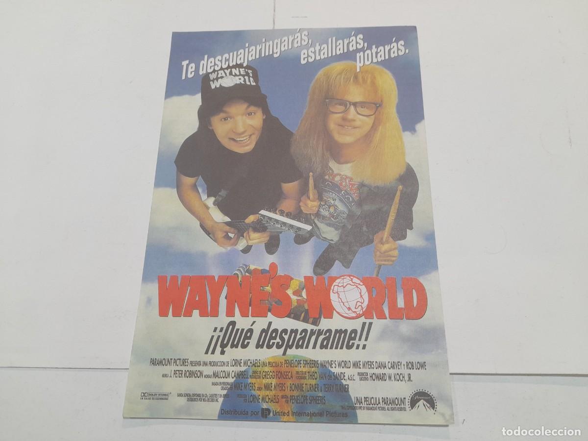 Cine: Folleto Wayness World - Foto 1