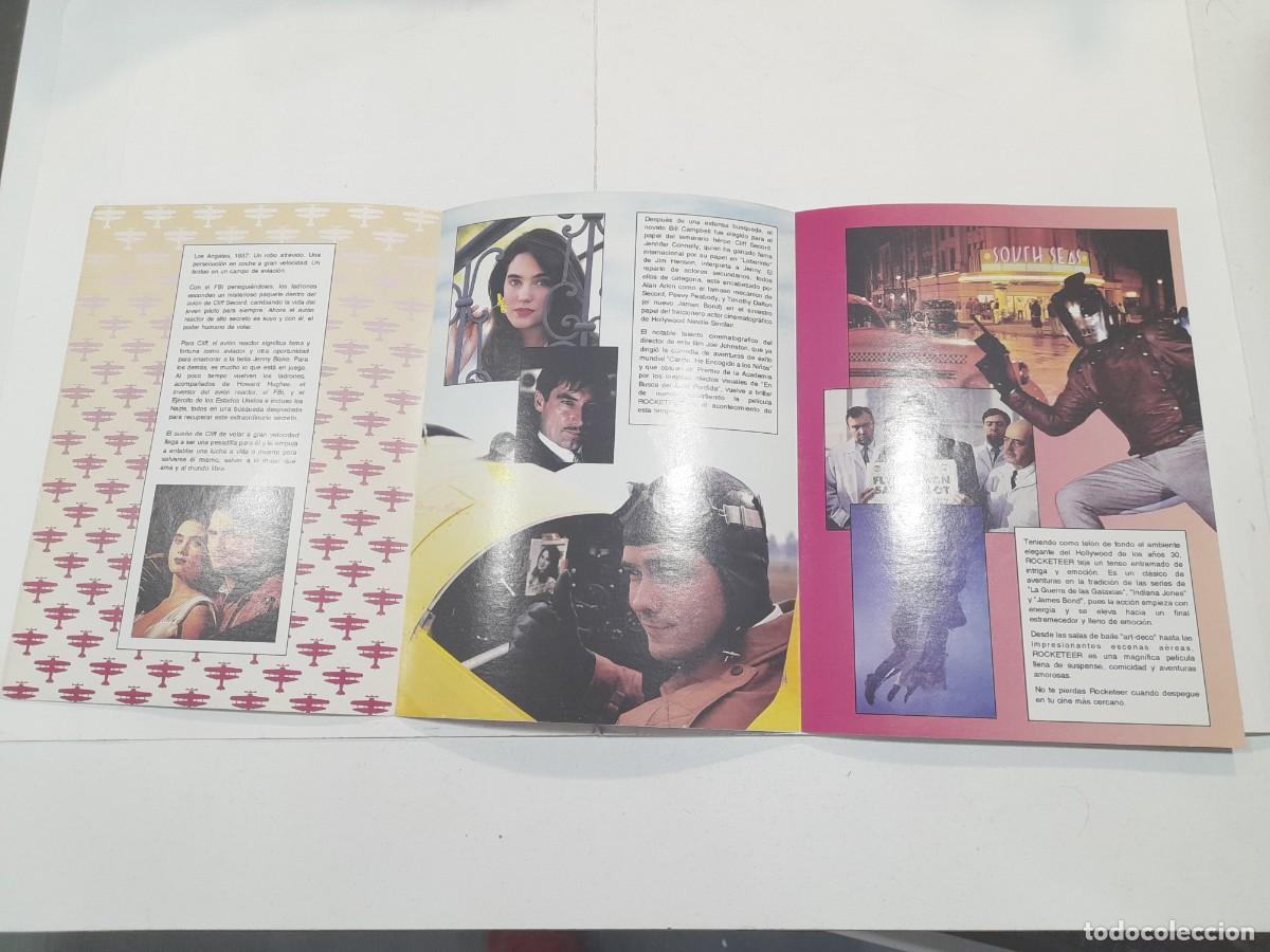 Cine: Folleto Rocketeer - Foto 2