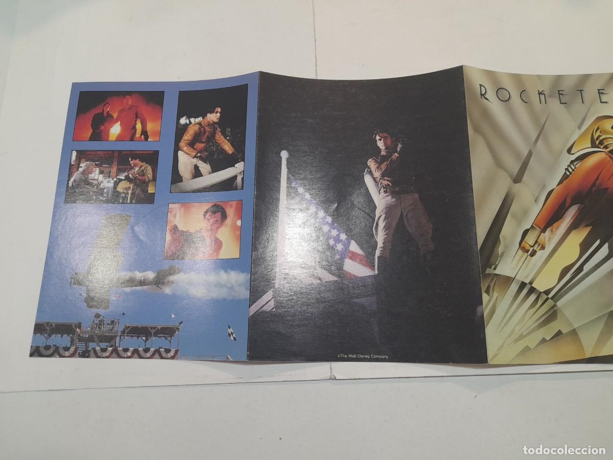 Cine: Folleto Rocketeer - Foto 3