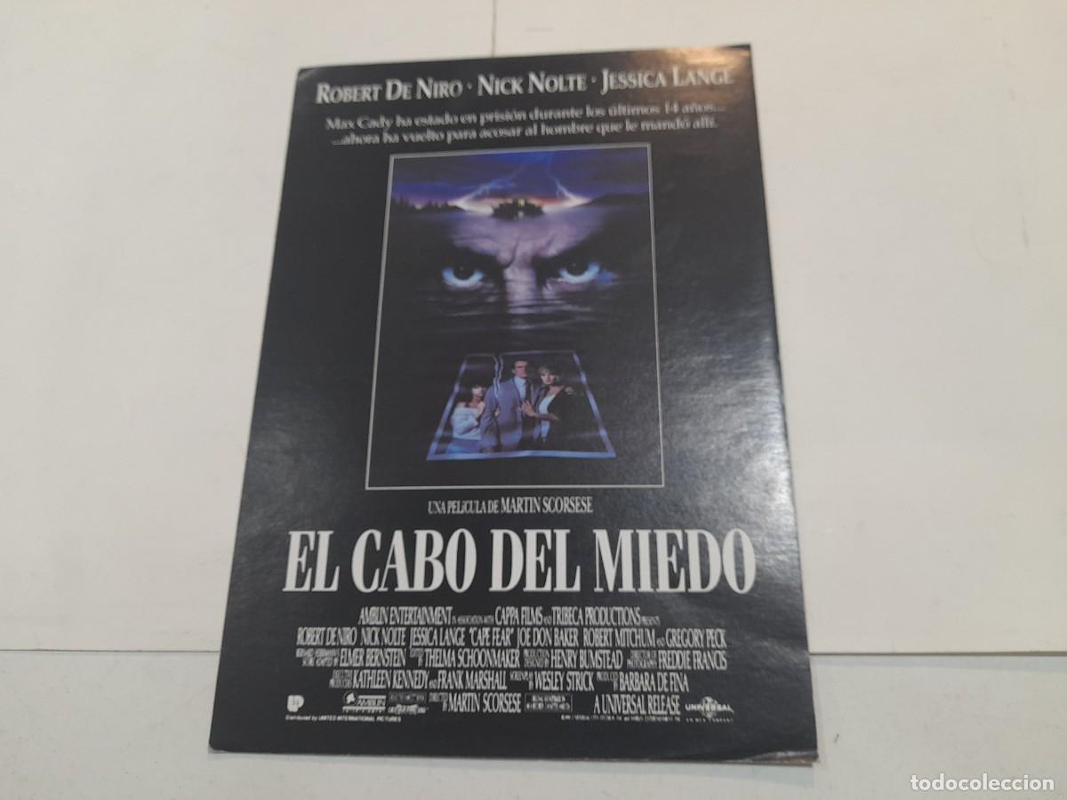 Cine: Folleto El cabo del miedo - Foto 1