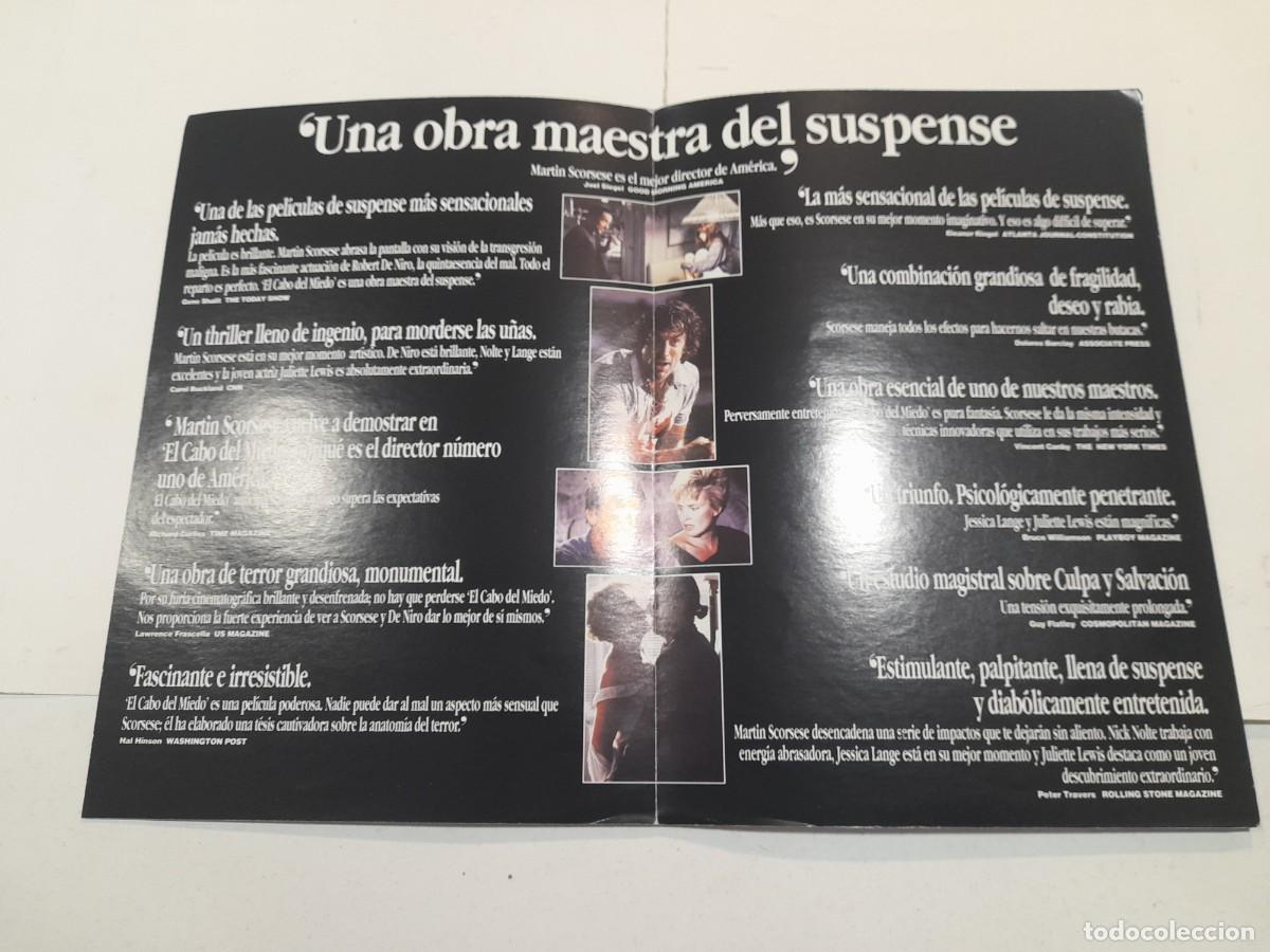 Cine: Folleto El cabo del miedo - Foto 2