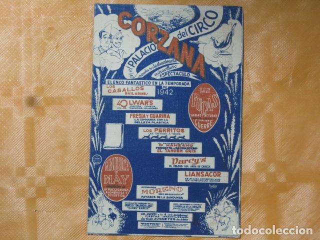 Cine: FOLLETO DE MANO CORZANA - Foto 1
