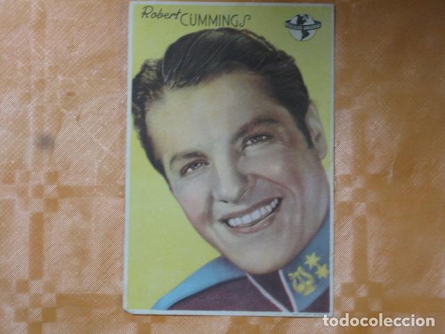 Cine: FOLLETO DE MANO ROBERT CUMMINGS - Foto 1