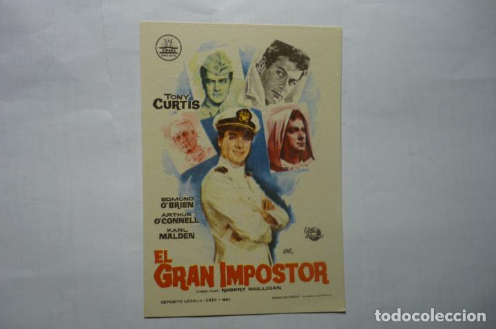 Cine: programa el gran impostor- tony curtis - Foto 1