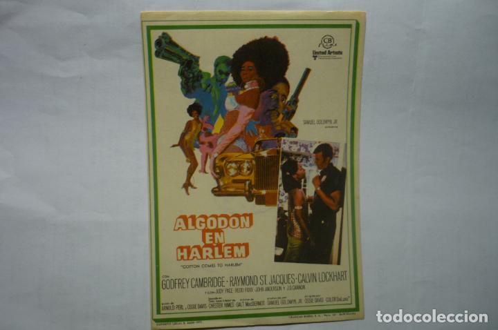 Cine: programa algodon en harlem - Foto 1