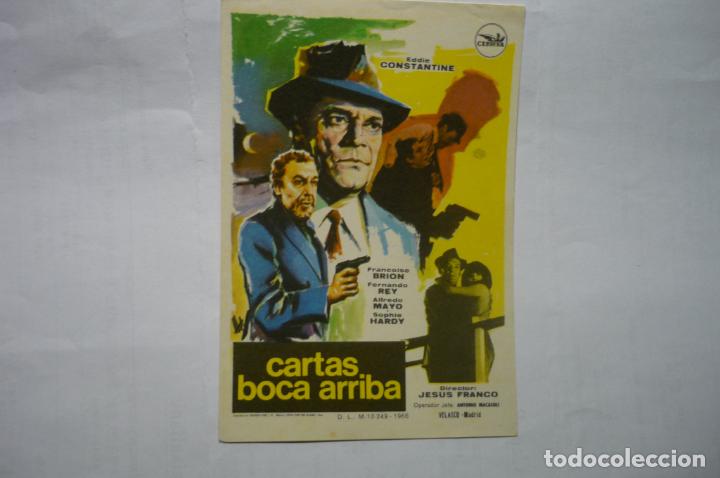 Cine: programa cartas boca arriba.-eddie constantine - Foto 1