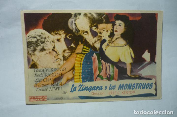 Cine: programa la zingara y los monstruos.-boris karloff - Foto 1