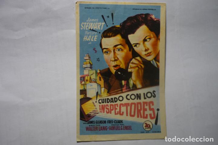 Cine: programa cuidado con los inspectores &iexcl;- &iexcl;james stewart publicidad
