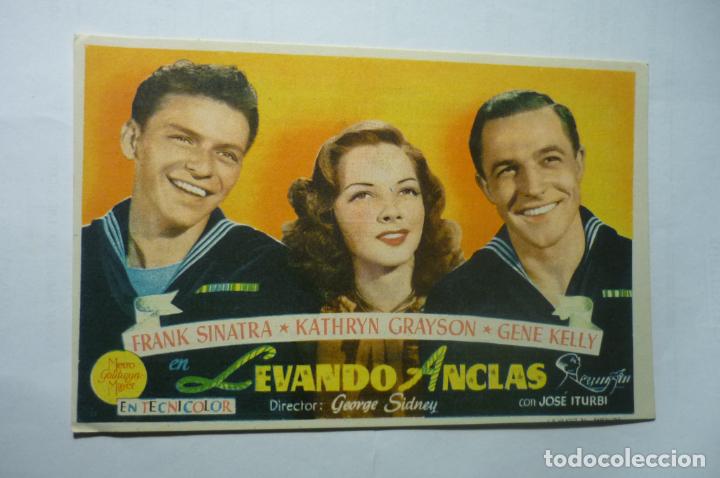 Cine: programa levando anclas frank sinatra publicidad tivoli y centro vendrell - Foto 1