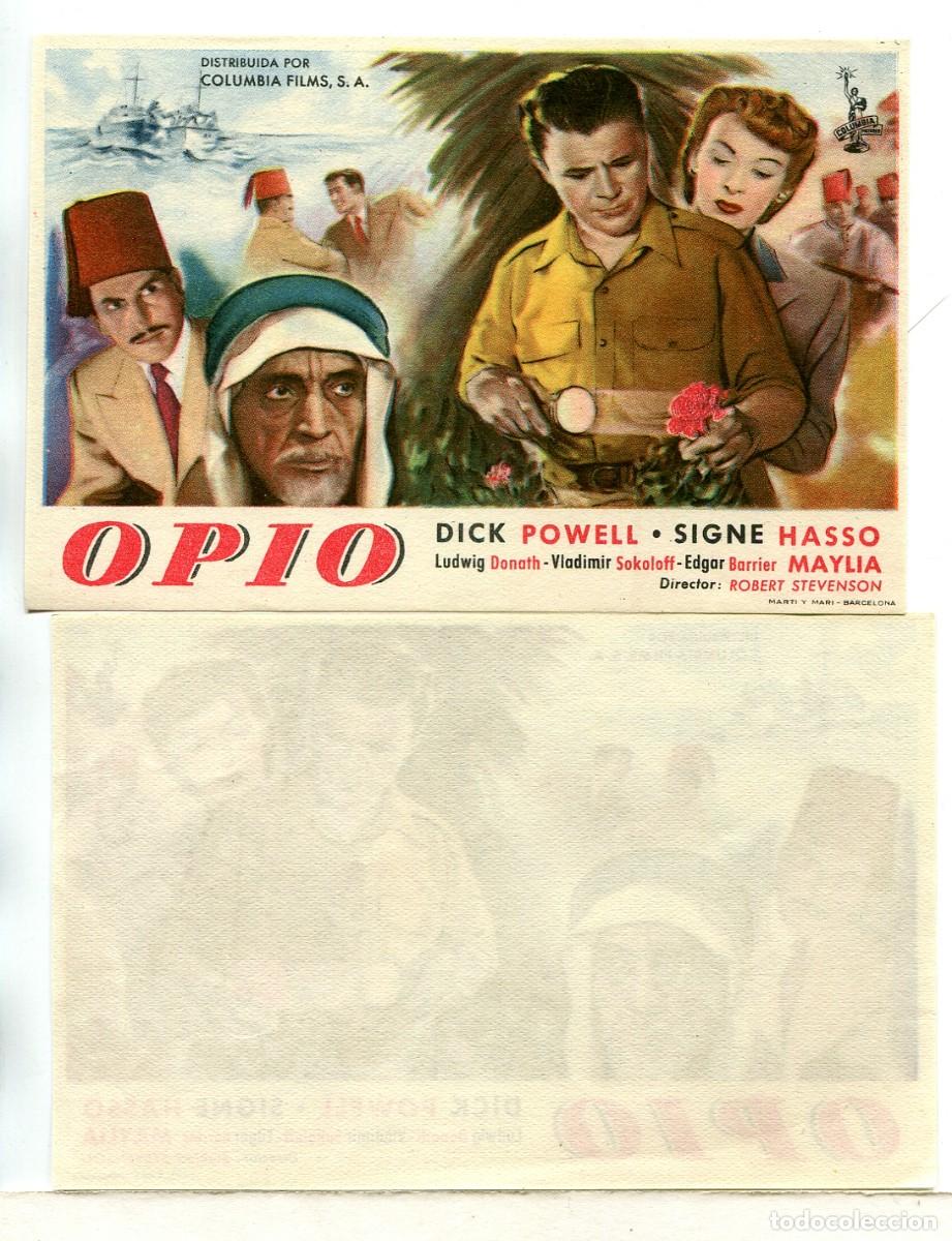 Cine: OPIO, con Dick Power. - Foto 1