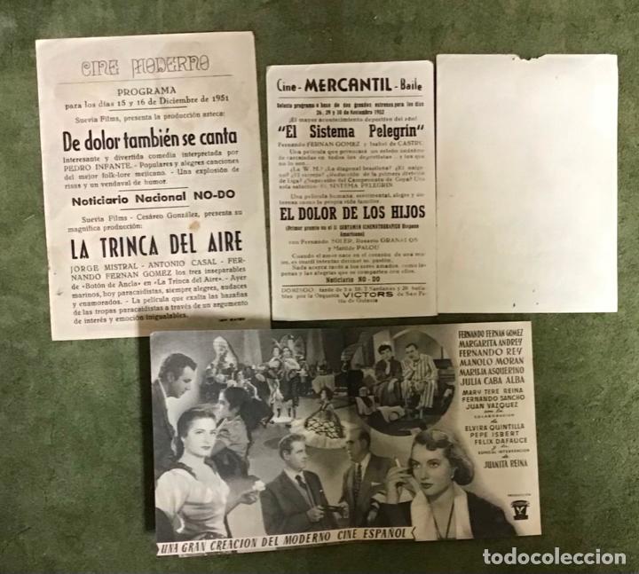 Cine: FERNANDO FERN&Aacute;N G&Oacute;MEZ, COLECCION DE PROGRAMAS DE MANO - Foto 2