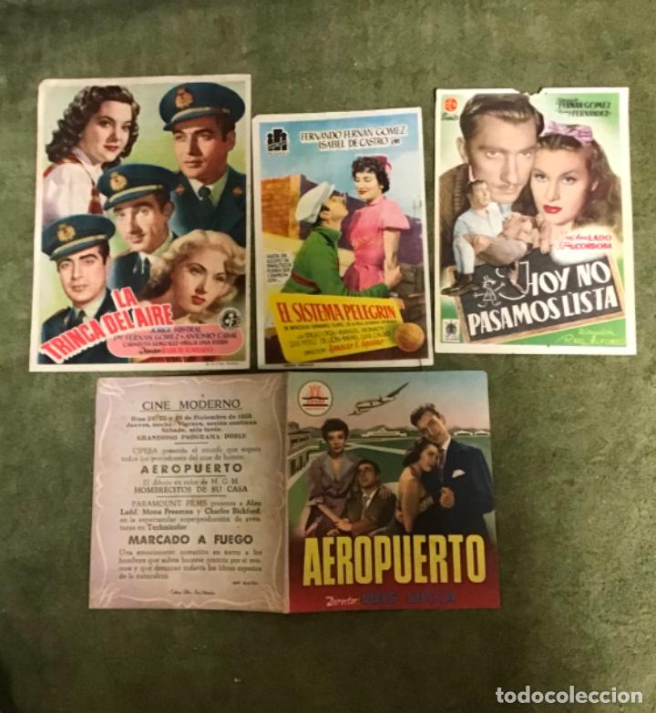 Cine: FERNANDO FERN&Aacute;N G&Oacute;MEZ, COLECCION DE PROGRAMAS DE MANO - Foto 1