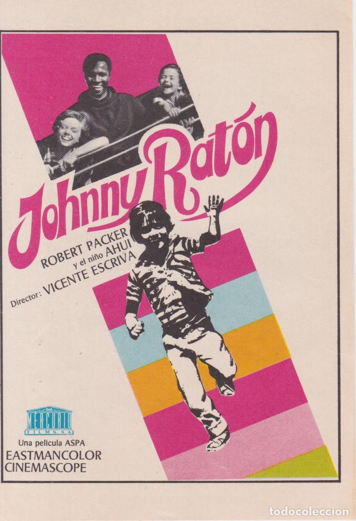 Cine: PROGRAMA DE CINE, JOHNNY RAT&Oacute;N, ROBERT PACKER &ndash; S/P - Foto 1