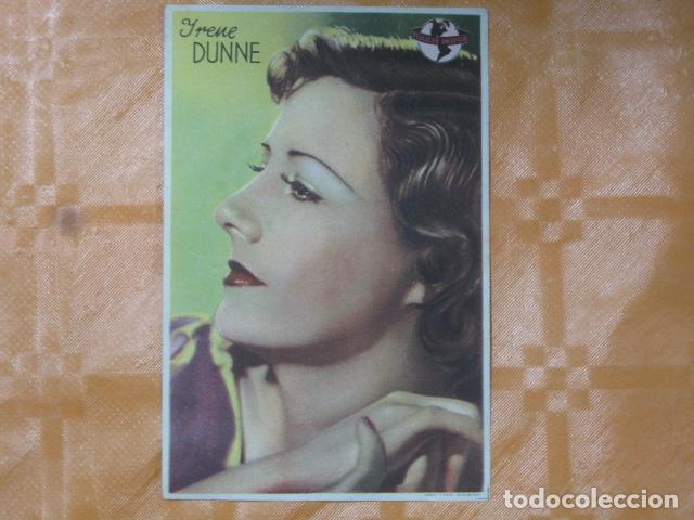 Cine: FOLLETO DE MANO YRENE DUNNE - Foto 1