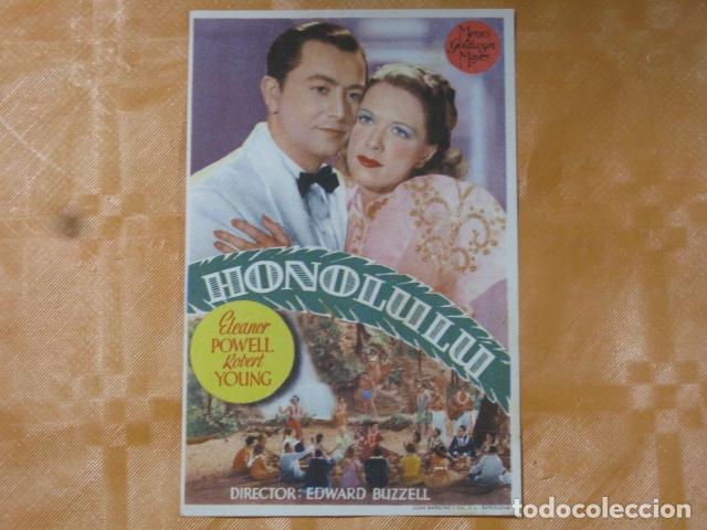 Cine: FOLLETO DE MANO HONOLULU - Foto 1