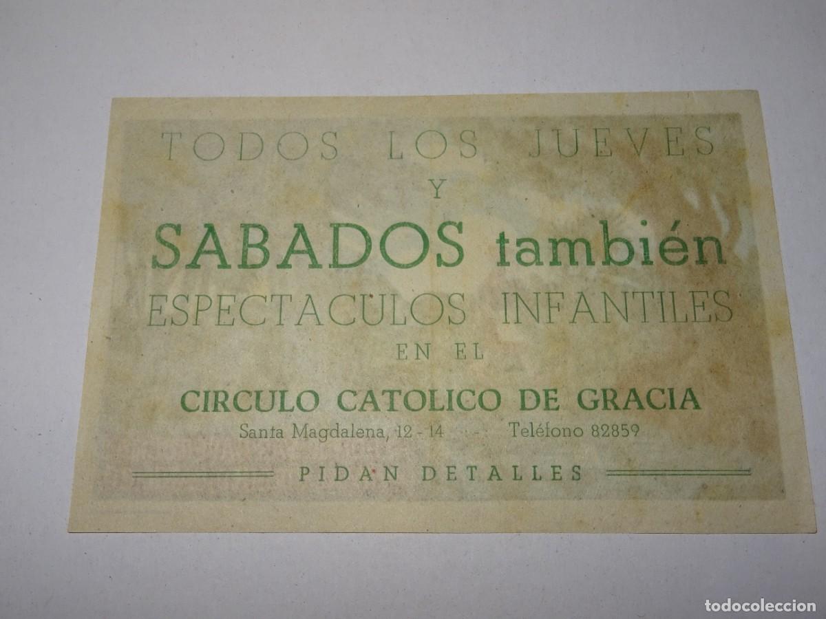 Cine: PROGRAMA DE CINE - LA CAPERUCITA ROJA - BUEN ESTADO - Foto 2