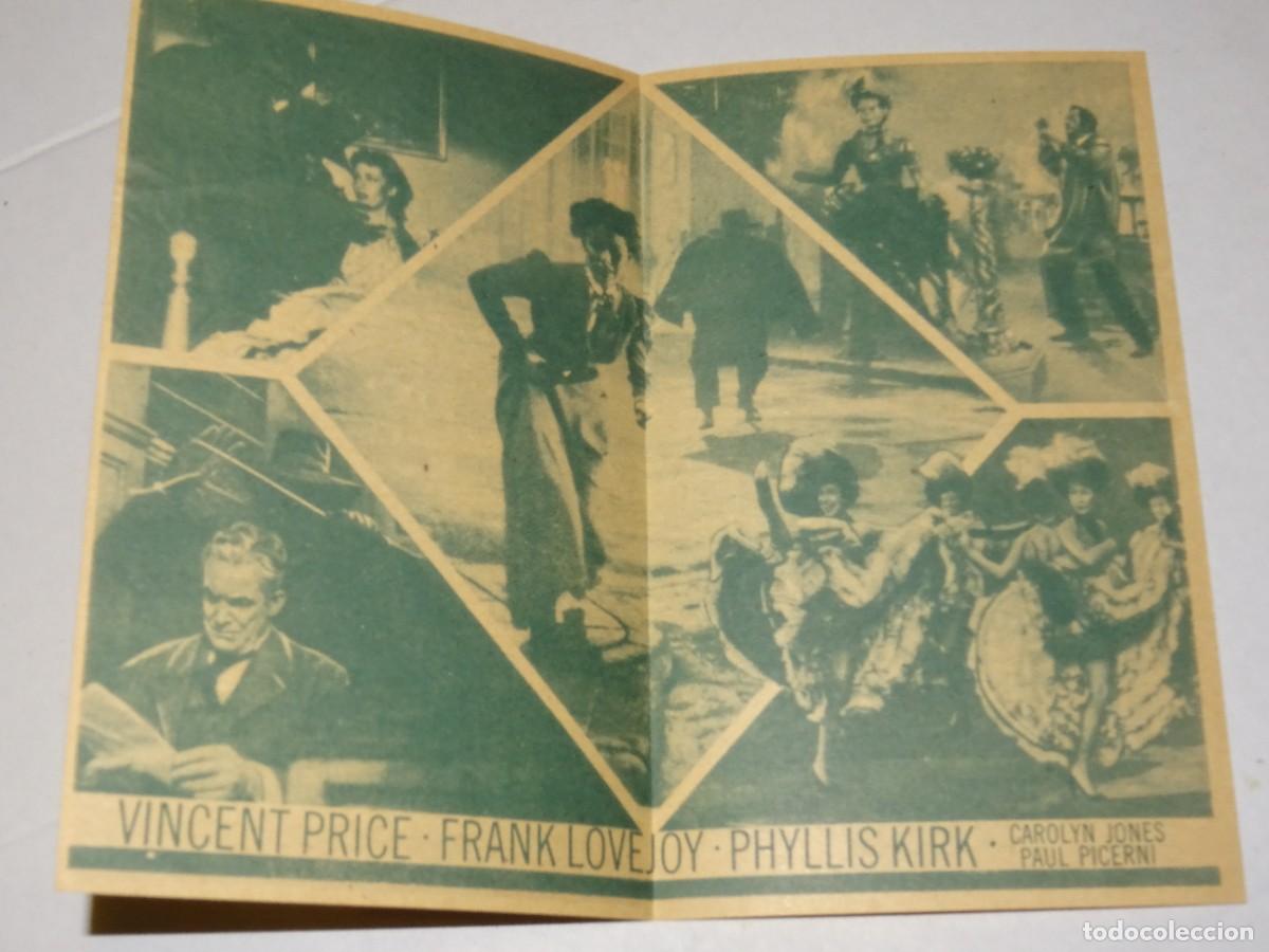 Cine: PROGRAMA DE CINE - 3 DIMENSIONES LOS CRIMENES DEL MUSEO DE CERA - BUEN ESTADO - Foto 2