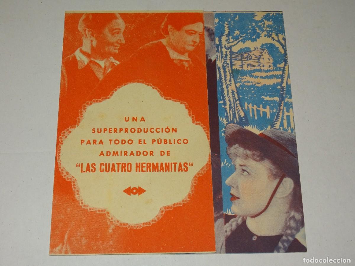 Cine: PROGRAMA DE CINE - LAS CUATRO HERMANITAS - BUEN ESTADO - Foto 1