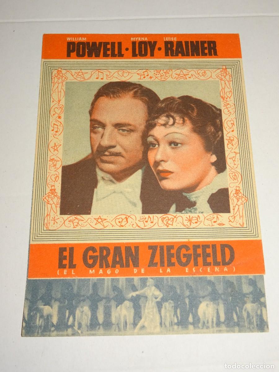 Cine: PROGRAMA DE CINE - EL GRAN ZIEGFELD - BUEN ESTADO - Foto 1